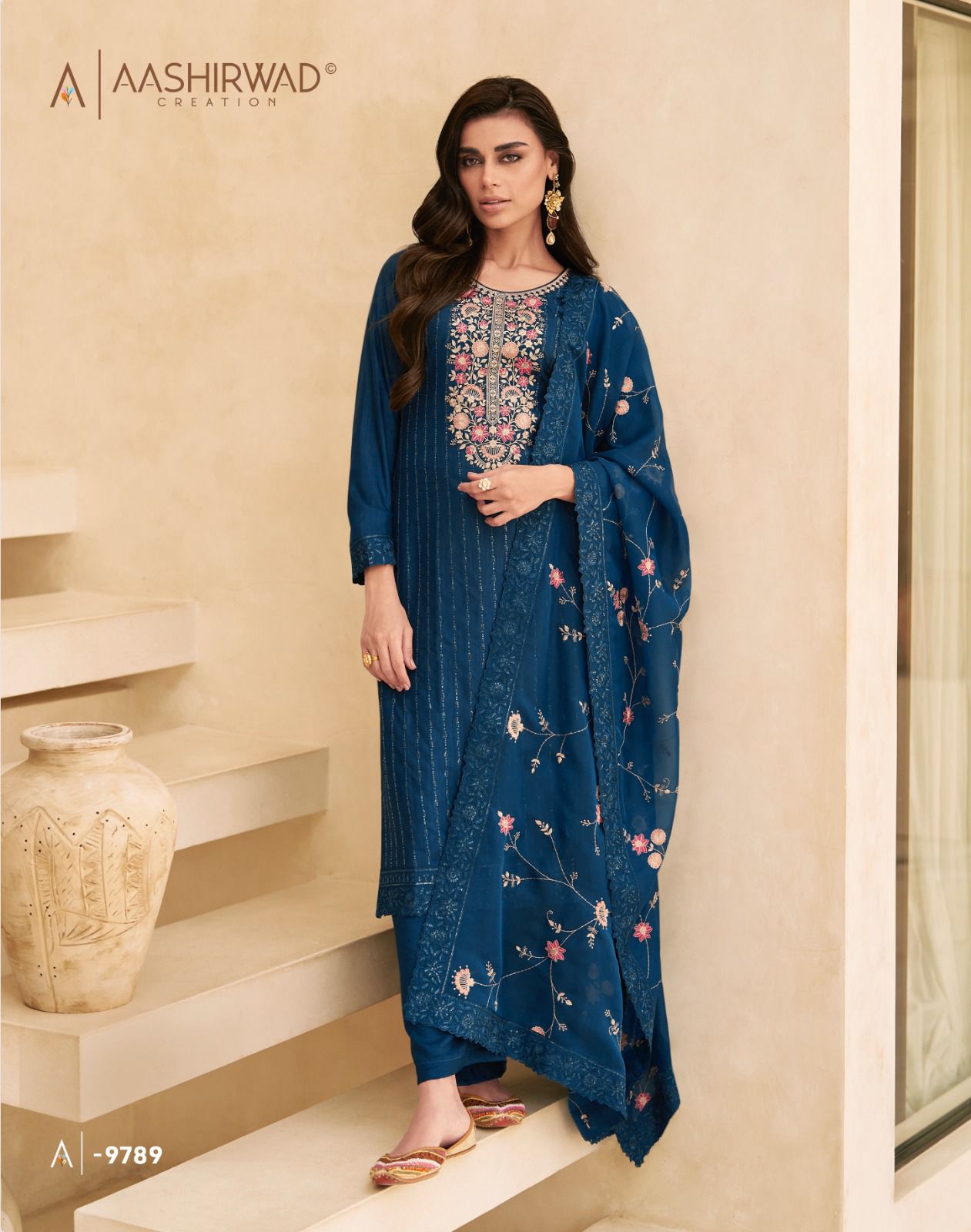 Aashirwad Gulkand Afreen Designer Salwar Suits Catalog
